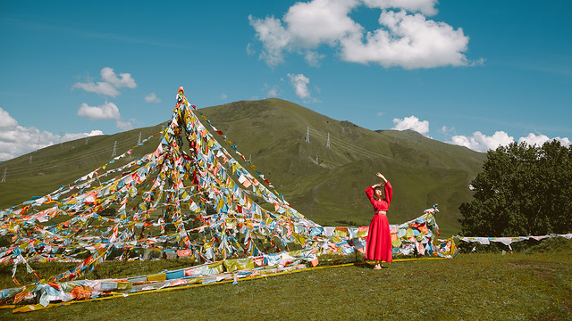 mountainous-landforms-tent-landscape-nature-mountain 图片素材