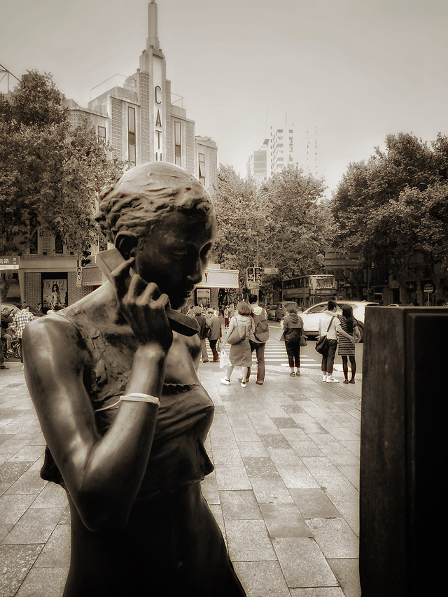 上海街头 图片素材