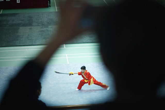 武术少年 图片素材