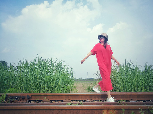 summer-nature-blue-sky-green 图片素材