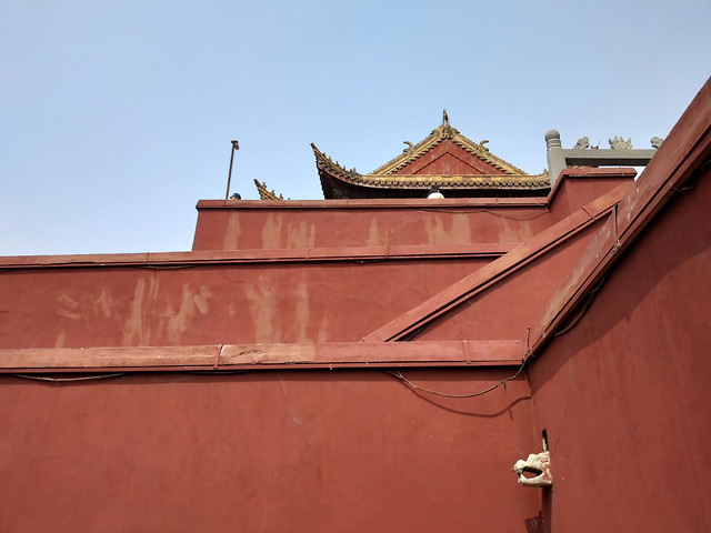 古建筑，清明上河园 图片素材