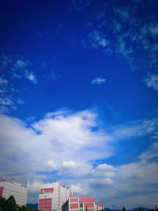 蓝天白云 图片素材