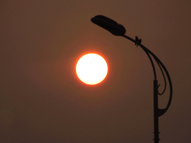 sun-light-sunset-sky-lamp picture material