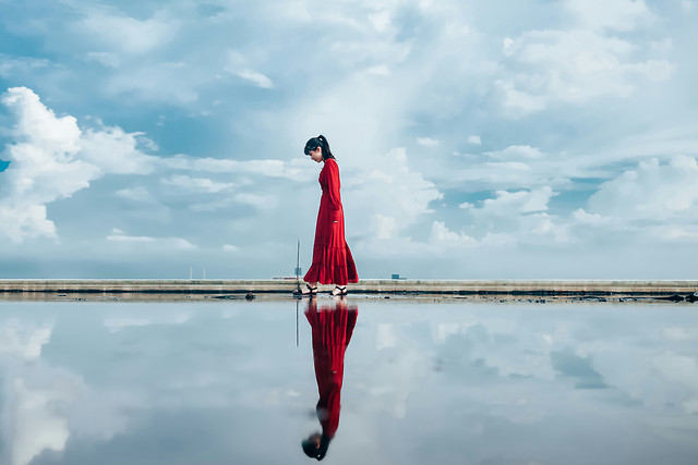 water-sky-cloud-red-outdoors picture material