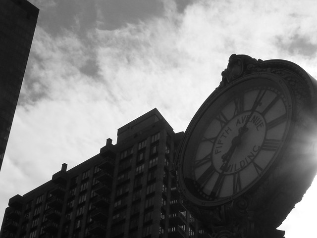 clock-city-building-sky-architecture picture material