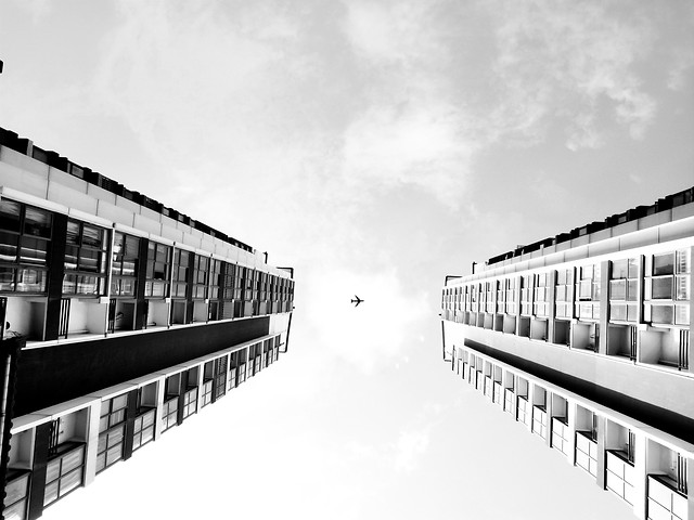 no-person-business-architecture-black-white-modern 图片素材