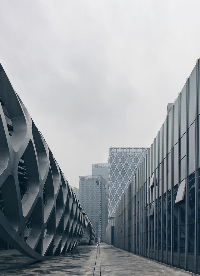 architecture-no-person-downtown-city-perspective 图片素材