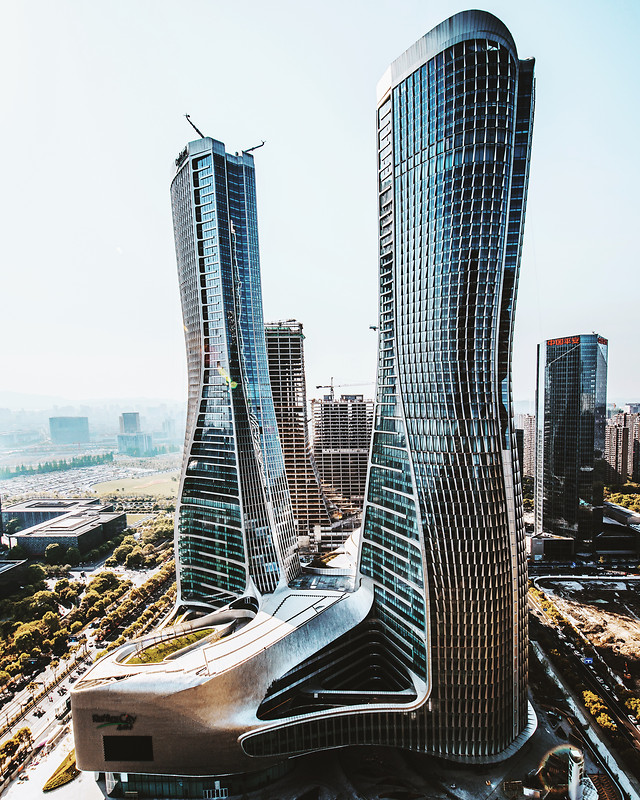 city-skyscraper-modern-skyline-cityscape 图片素材