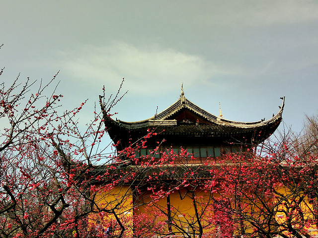 temple-chinese-architecture-no-person-sky-traditional 图片素材