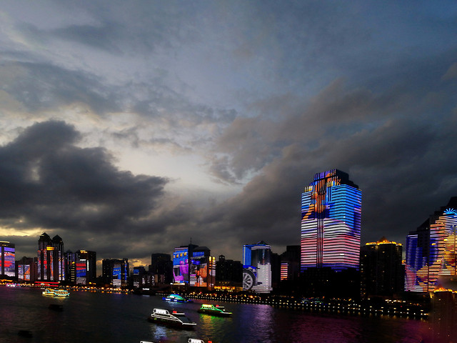 city-architecture-downtown-dusk-metropolitan-area 图片素材