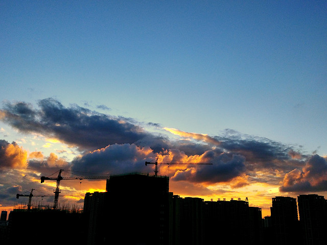 sunset-sky-no-person-dawn-sun 图片素材