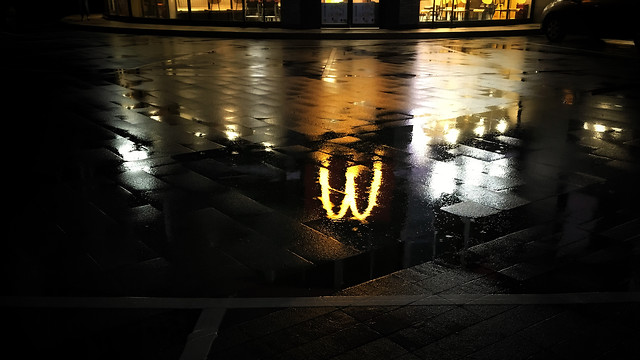 reflection-subway-system-light-water-street picture material