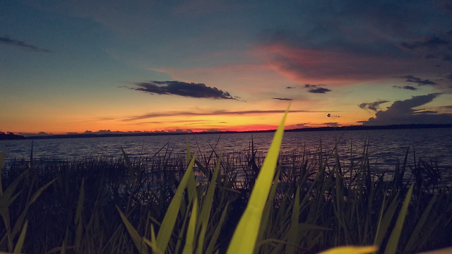 sunset-water-dawn-reflection-no-person picture material