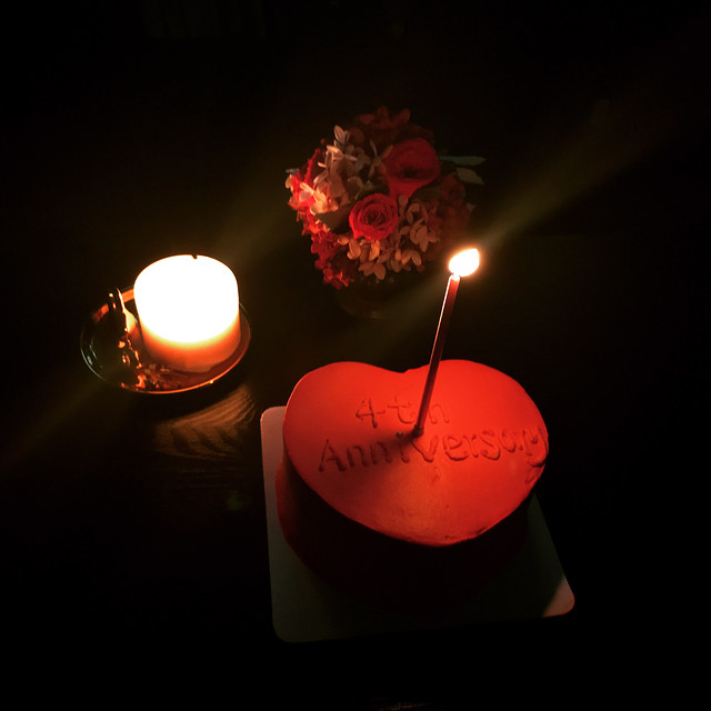 love-candle-candlelight-romance-dark 图片素材